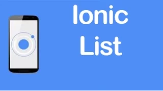 Ionic CSS Components - List