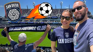 Come to a SAN DIEGO FC Game at the Snapdragon Stadium SDFC Vlog vs LA Galaxy Epic Rivalry