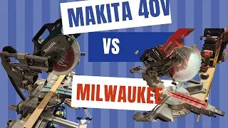 Makita 8 5 Miter VS Milwaukee 7 25 Miter 