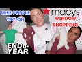 My LAST Free People Try on Haul of 2024 Window Shopping at Macy s Macys deals