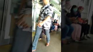 sounds of announcement in indonesian commuter line train
