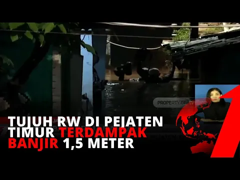 Jakarta Kembali Dilanda Banjir, Air Rendam Tujuh RW di Pejaten Timur Dengan Ketinggian 1,5 Meter