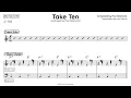 Take Ten (Paul Desmond) Alto Sax (Eb) Transcription