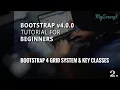Bootstrap 4 Grid System and Key Classes - MyConcept