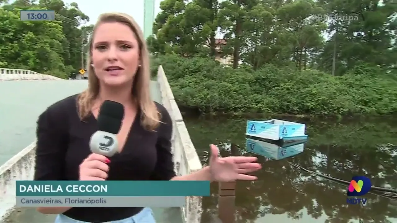 Fiscalização Municipal e Casan verificam residências para identificar irregularidades no Rio do Brás