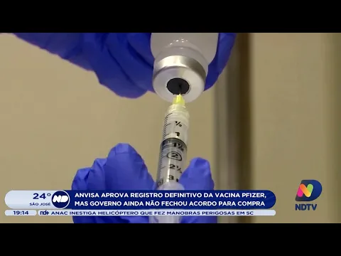 Anvisa aprova registro definitivo da vacina contra Covid-19 da Pfizer