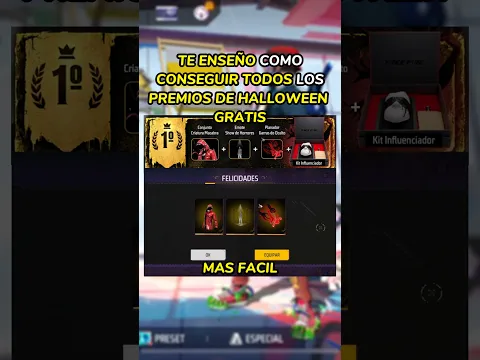 🔥Como CONSEGUIR TODAS LAS RECOMPENSAS DE HALLOWEEN 2026 GRATIS en freefire #freefire