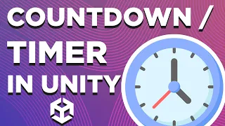 Stopwatch Countdown Timer In Unity Tutorial - 2023