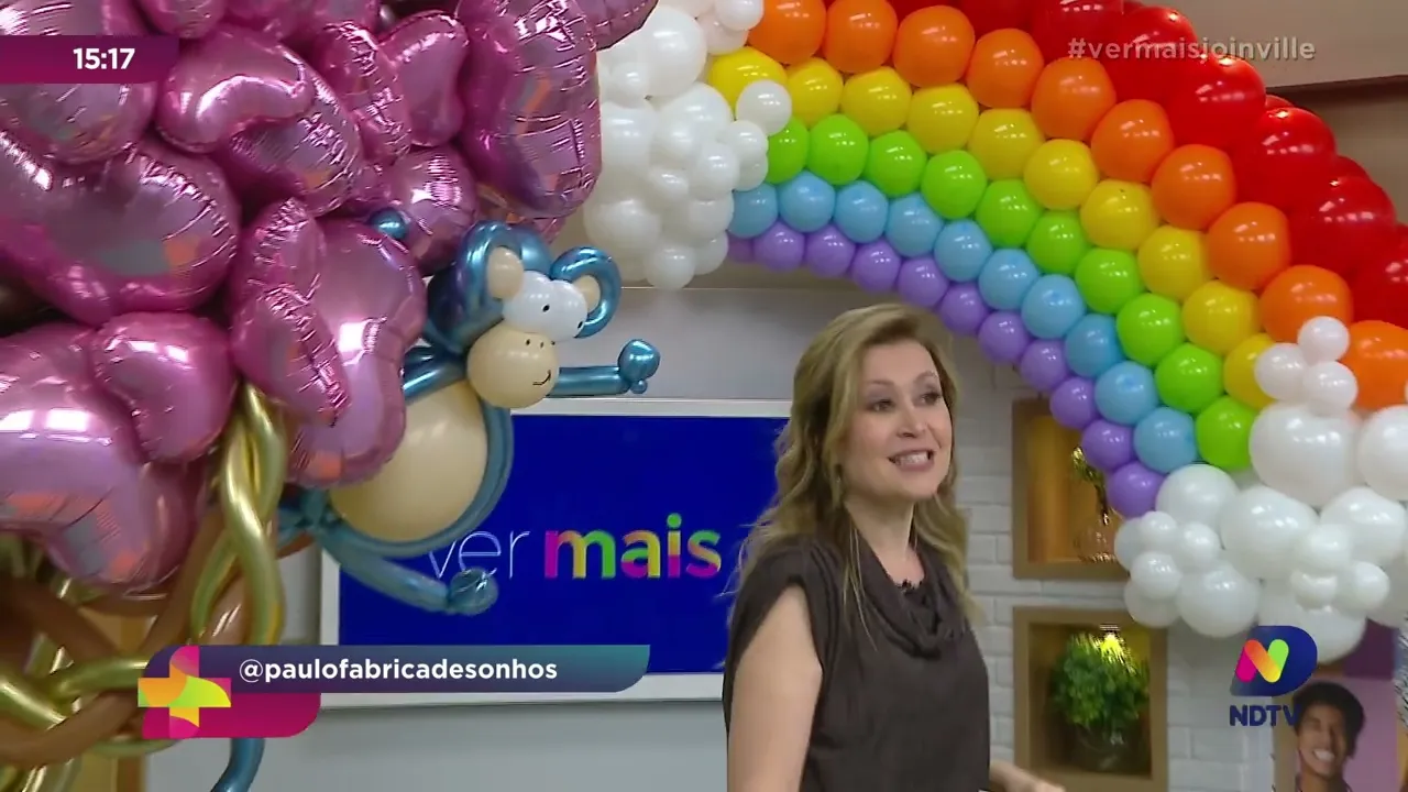 De Jaraguá do Sul para o mundo! Conheça o artista que faz trabalhos gigantes com balões parte 2