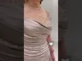 Download Lagu magnifique robe de soirée 💚 beige pour les dames 💚 Tik tok 🤍 lilyane abonné ma chaîne ♥️