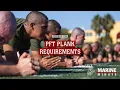 Marine Minute PFT Plank Requirements