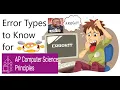 AP CSP Error Guide