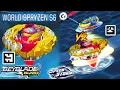 WORLD SPRYZEN S6 GAMEPLAY ALL PREVIOUS SPRYZENS QR CODES BEYBLADE BURST SURGE