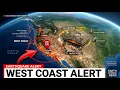 Global Eart uake Forecast West Coast Warning Yellowstone Fissure Volcanoes