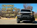 Ford Bronco Amber DRL headlights from eBay - Are they any good