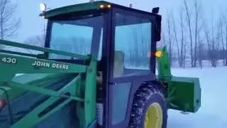 Home made tractor cab part2