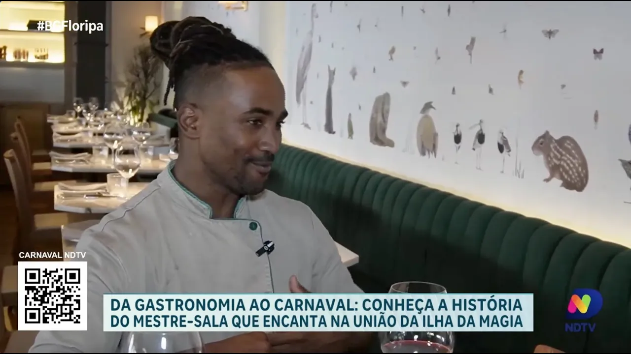 Mestre-sala na cozinha: história cativante do artista da União da Ilha da Magia