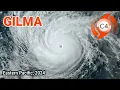 Track of Hurricane GILMA Eastern Pacific 2024 Animated