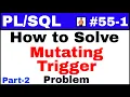 Tutorial - 1 Mutating Trigger Error Solution Way-1 Interview Questions