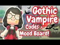 Gothic Elegantcore Code Shopping and Mood Board ACNH