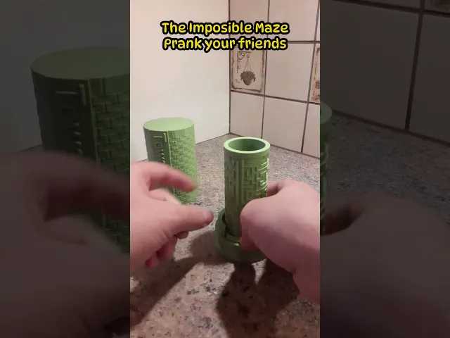 The impossible Maze Prank Maze video thumbnail