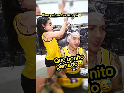 KIMA PEINANDO A JUAN AH PERO JUAN PEINANDO A KIMA 🤪 | #jukilop #shorts #kimberlyloaiza