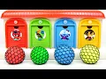Download Lagu Satisfying Garage | How I Made Oddly 4 Color ASMR FROM 4 Rainbow Stress Balls Toy Super ASMR Sounds