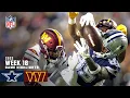Dallas Cowboys vs Washington Commanders 2022 Week 18 Game Highlights