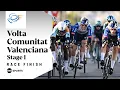 Lagu BOUNCING BACK 🙌 | Men's Volta Comunitat Valenciana Stage 1 Final KM's | TNT Sports Cycling