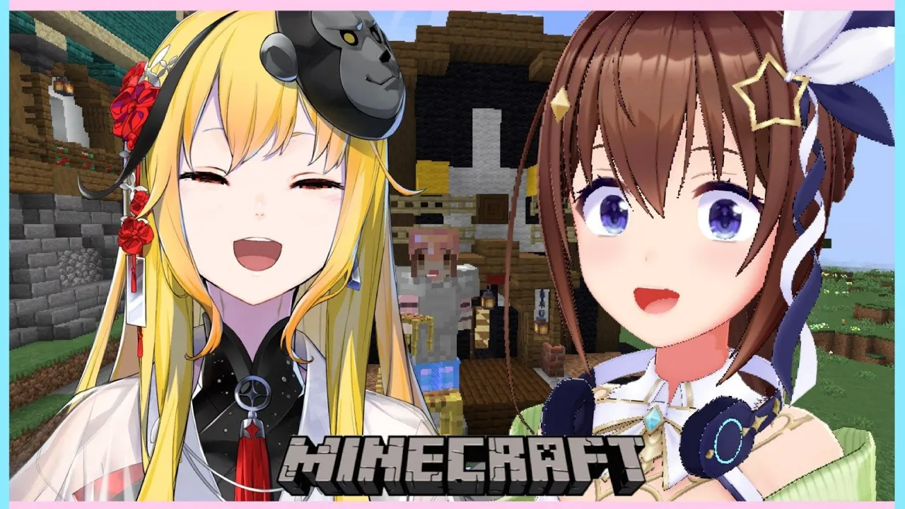 【minecraft】カエラちゃんとギルドの倉庫つくり！！【#ときのそら生放送/ホロライブ/ときのそら/Kaela Kovalskia】