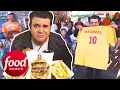 Adam Destroys A 4 LB Proper American Challenge In 15 Minutes Man v Food