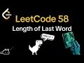 Length of Last Word - Leetcode 58 python