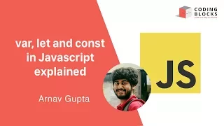 var let and const in Javascript explained