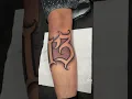 How to freehand old english numbers 2003 tattoo