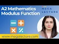A2 Mathematics - The Modulus Function