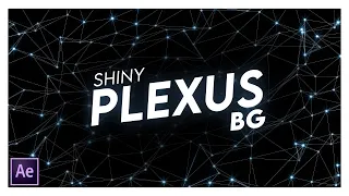 Plexus Backgrounds in After Effects After Effects Tutorial