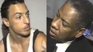 Rare Footage of Young Rick Owens Interviewed by Andre Leon Talley 1997