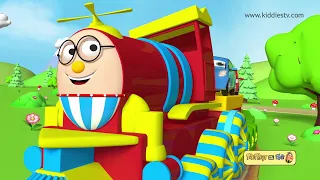 हम्प्टी द ट्रेन और रंग-बिरंगी कार दोस्तों से मिलिए | Humpty the Train on a ride with colourful cars