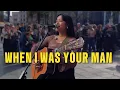 Download Lagu EVERYONE stopped for this BRUNO MARS cover! | When I was your man