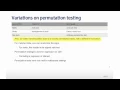Lecture 13 Part 4 of 4 Bootstrapping and resampling