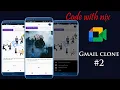 Gmail Clone Google Meet UI challenge Speed Code Code With Nix