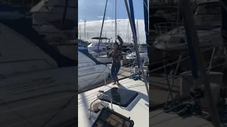 Our first Sail in Catalpa II