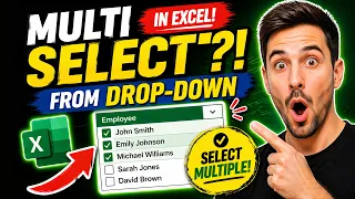 Excel Drop-Down Select Multiple No Duplicates VBA
