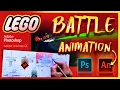 LEGO BATTLE Animation Adobe Animate Tutorial