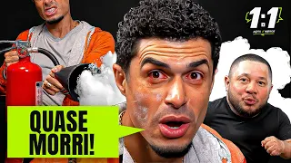 EGÍDIO E MADSON CONTAM HISTÓRIAS ABSURDAS DE VESTIÁRIO NO NOVO PROGRAMA DO DESIMPEDIDOS I 1:1
