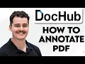 How To Annotate PDF In Dochub 2026 Guide