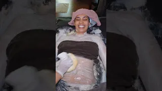 ASMR Luxury Full Body Scrub and Hot Stone Oil Massage