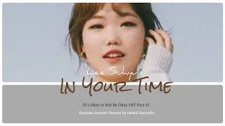 Download [KARAOKE ACOUSTIC GUITAR VERSION] Lee Suhyun of AKMU(이수현) - In Your Time(아직 너의 시간에 살아) MP3