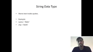 CDP Python Programming Day 2 Variables and Data Types