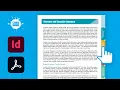 Interactive PDF Design Navigation Tabs